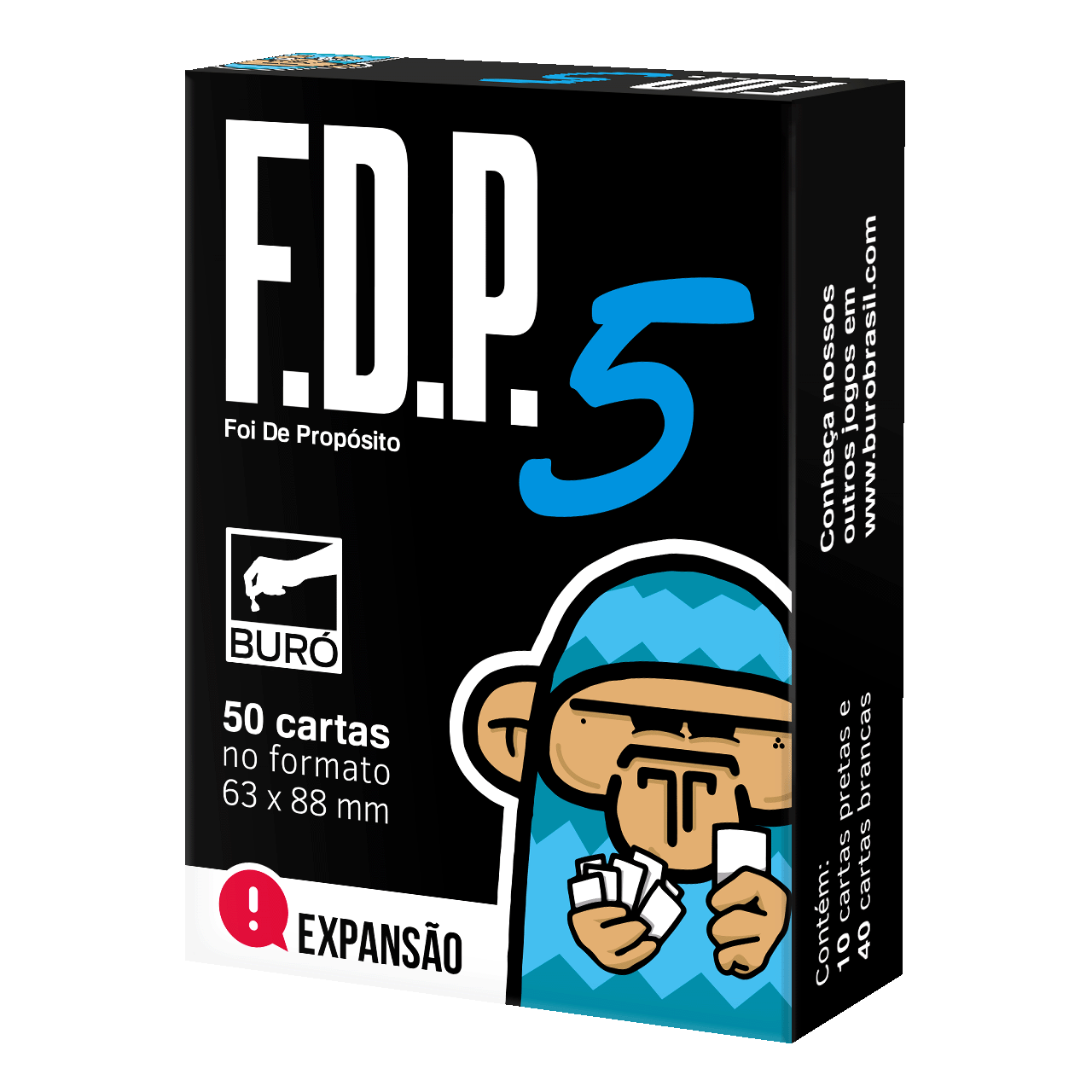 Jogo de Cartas FDP Expansão Foi de Propósito 2 - Buró - Jogos de