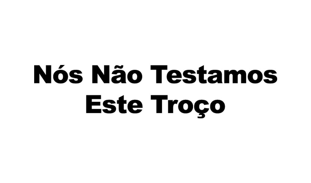 Nós Não Testamos Esse Troço - Jogo de Cartas - Buró Jogos (Em