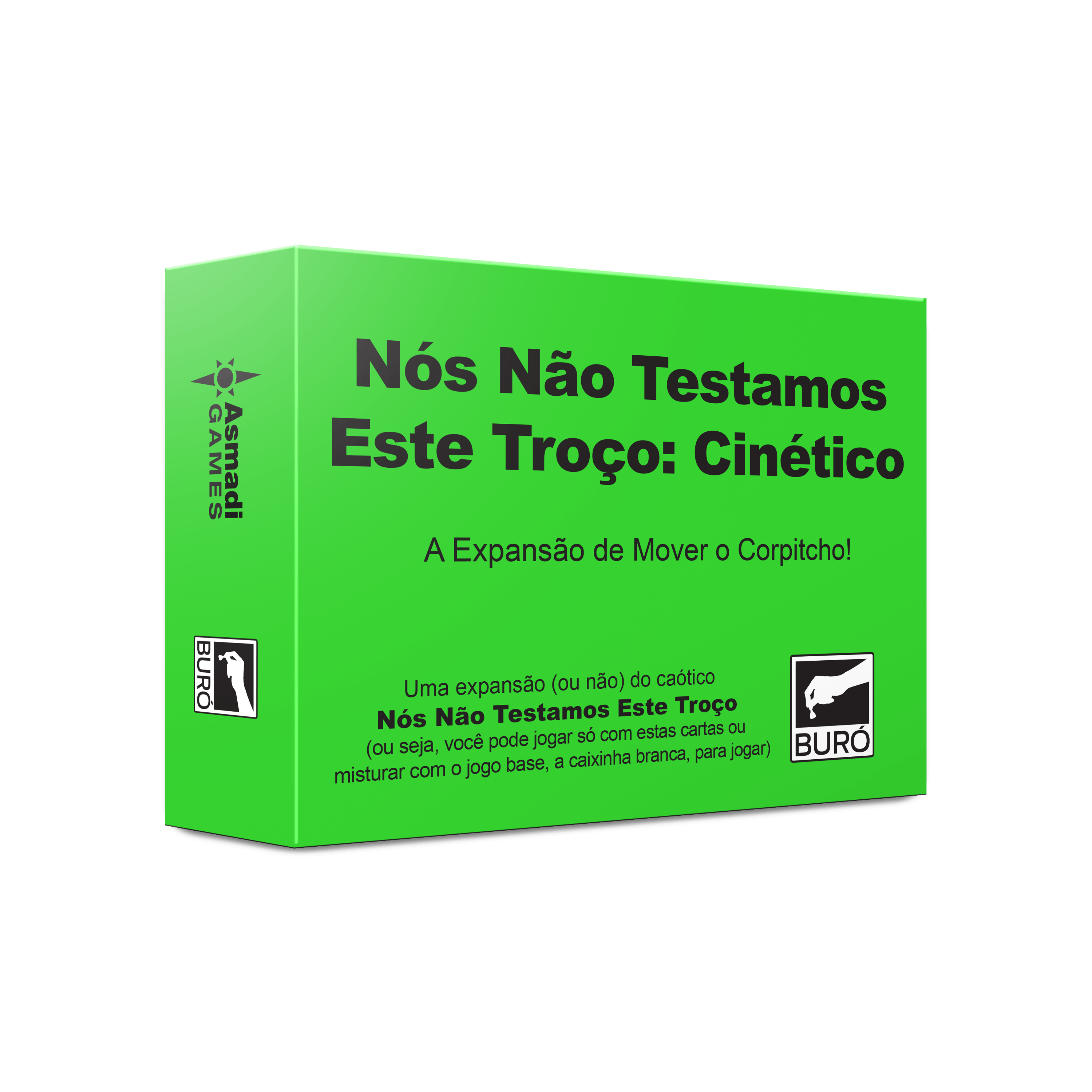 Nós Não Testamos Esse Troço - Jogo de Cartas - Buró Jogos (Em