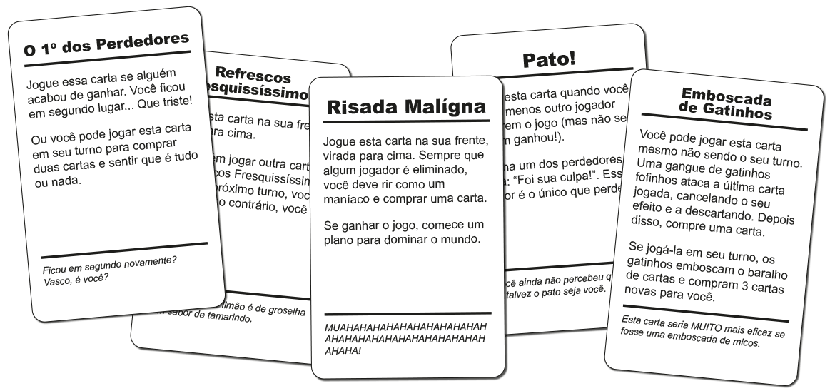 Caus - Caus é um jogo de cartas de perguntas e respostas