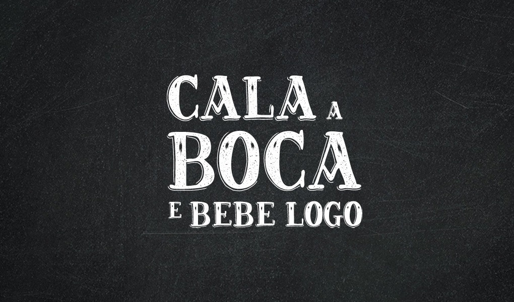 Cala a Boca e Bebe Logo – Buró